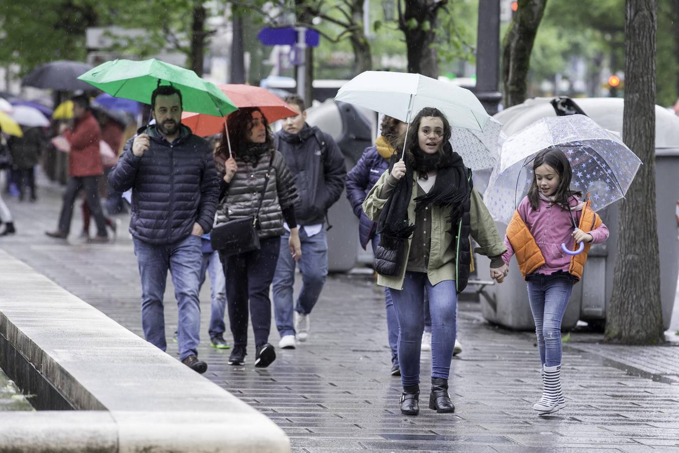 Fotos: La lluvia no da tregua a Cantabria