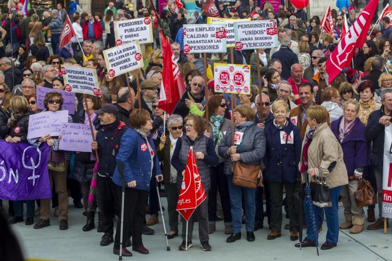 Fotos: Manifestación del Primero de Mayo en Santander