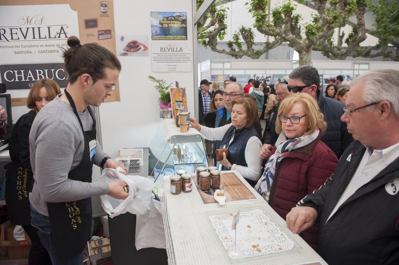 La Feria de la Anchoa y la Conserva de Cantabria cierra sus puertas después de cinco intensos días