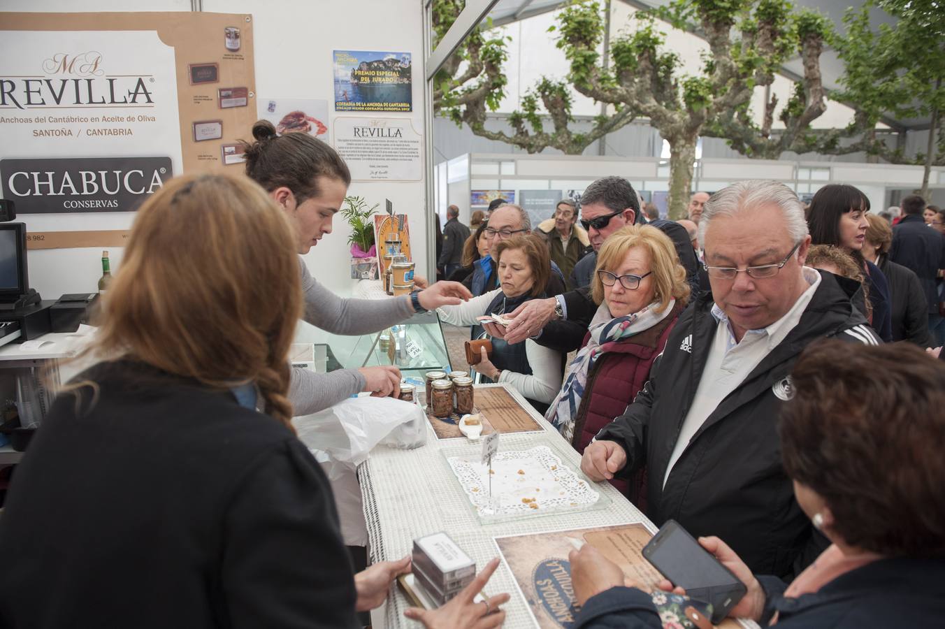 La Feria de la Anchoa y la Conserva de Cantabria cierra sus puertas después de cinco intensos días