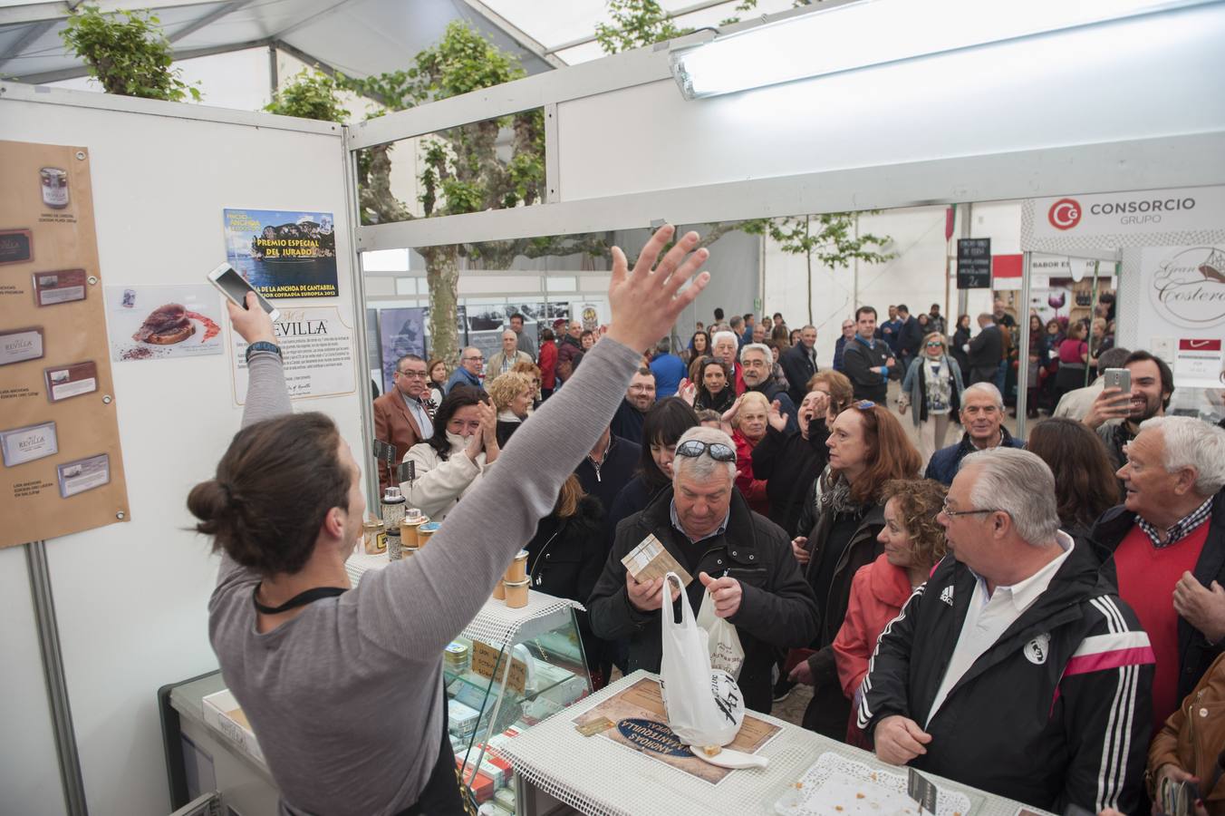 La Feria de la Anchoa y la Conserva de Cantabria cierra sus puertas después de cinco intensos días