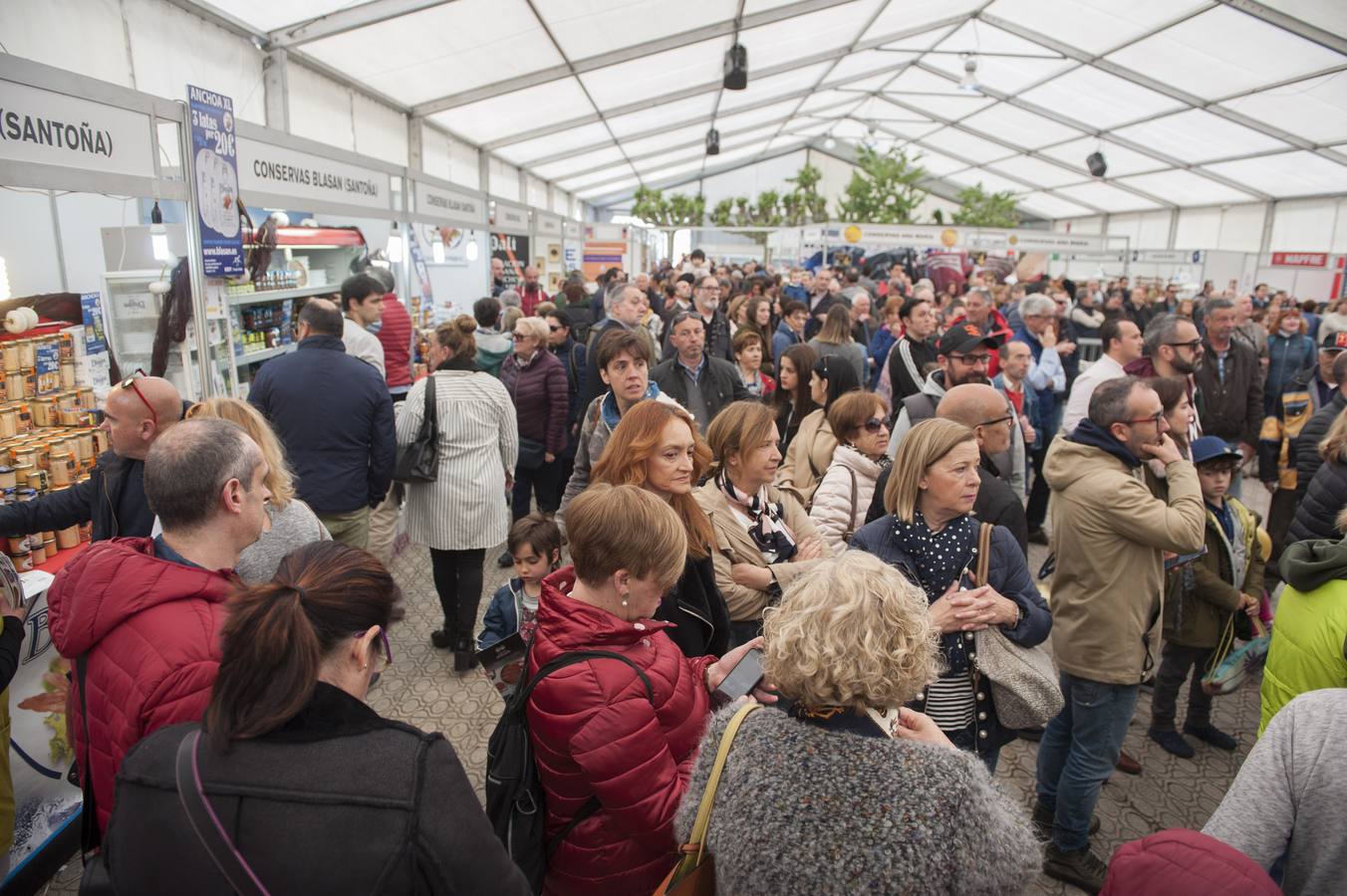 La Feria de la Anchoa y la Conserva de Cantabria cierra sus puertas después de cinco intensos días