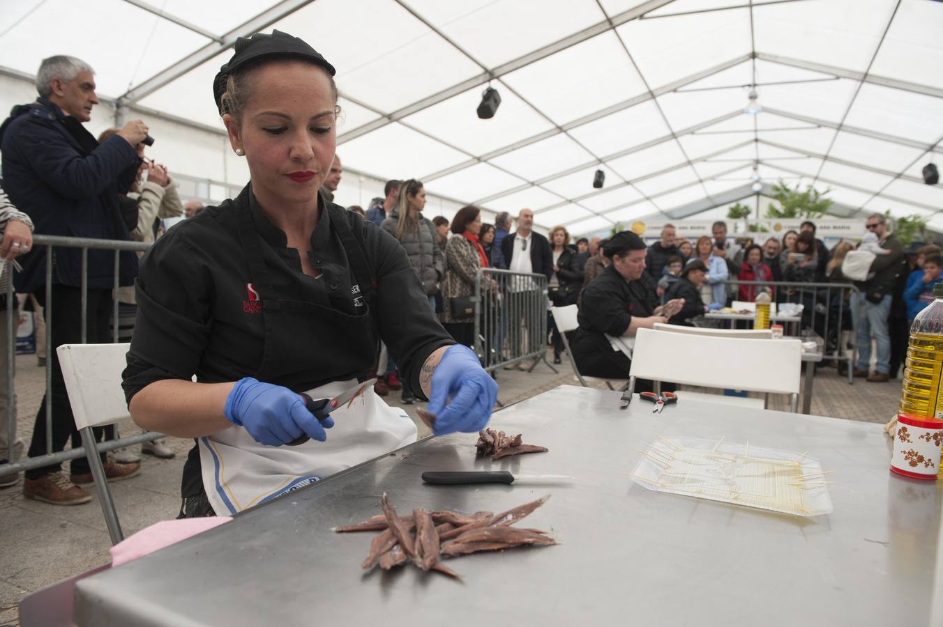 La Feria de la Anchoa y la Conserva de Cantabria cierra sus puertas después de cinco intensos días