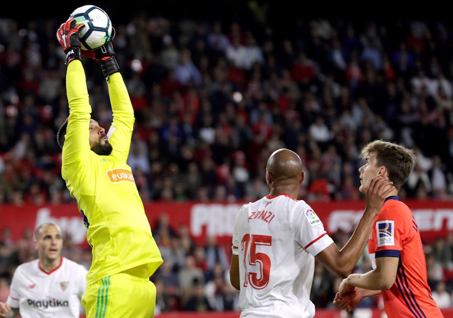 El equipo andaluz y el vasco se enfrentan en la Primera División. 