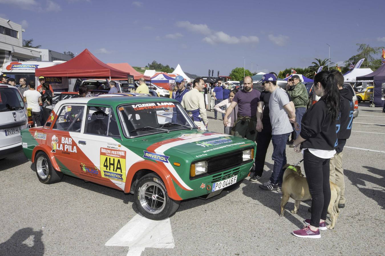 Fotos: Todo listo para el arranque del Rally Trasmiera