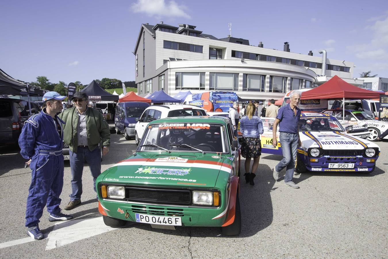 Fotos: Todo listo para el arranque del Rally Trasmiera