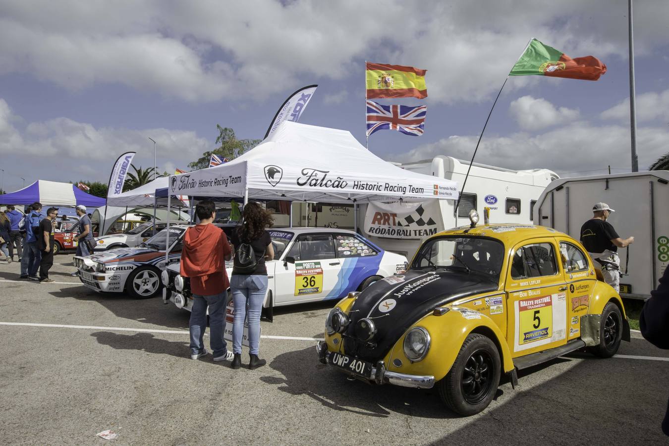 Fotos: Todo listo para el arranque del Rally Trasmiera