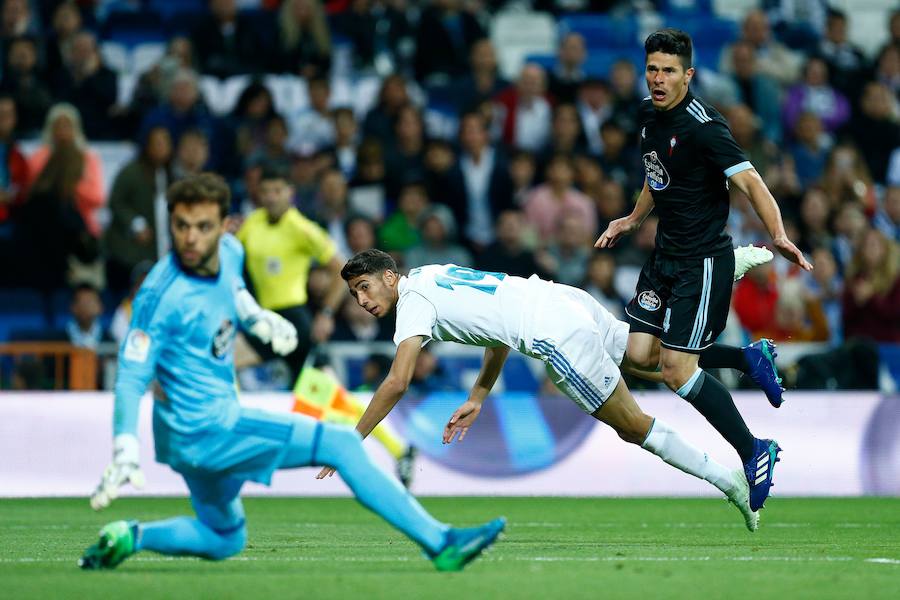 El Real Madrid goleó a un Celta impotente que no vio portería en el Santiago Bernabéu. Bale fue uno de los protagonistas del partido. El galés marcó los dos goles que abrieron el marcador. 