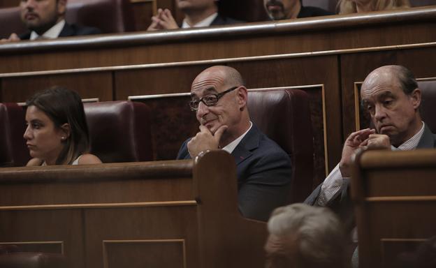 El diputado de Ciudadanos Félix Álvarez, en el Congreso.