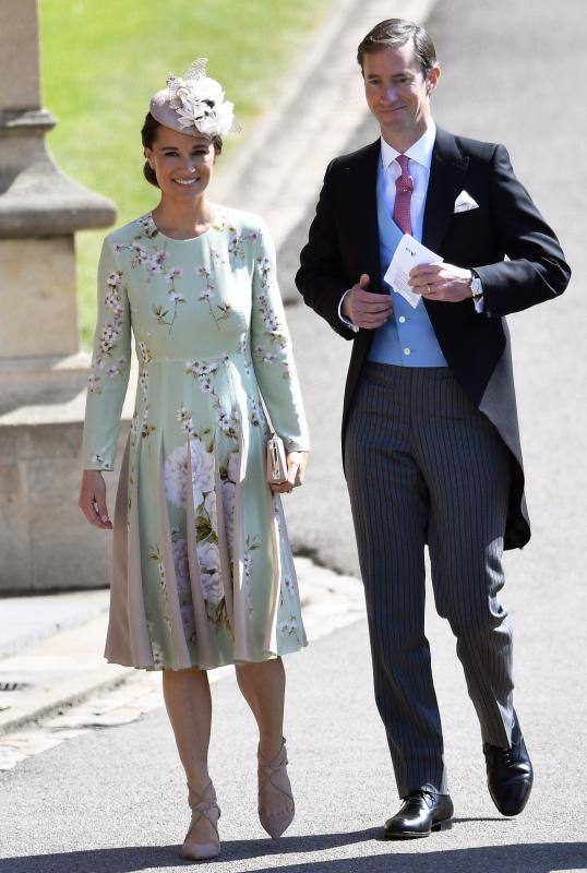 La hermana de la Duquesa de Cambridge, Pippa Midleton, y su marido, James Matthews.