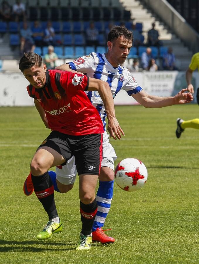 El equipo torrelaveguense jugará la vuelta en Mallorca con tres goles de ventaja | Juanma Barbero, Nacho Rodríguez, en dos ocasiones, y Lucho han sido los goleadores gimnásticos