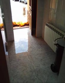 Imagen secundaria 2 - Una gran tromba de agua causa problemas de inundaciones en Corvera y Villasevil