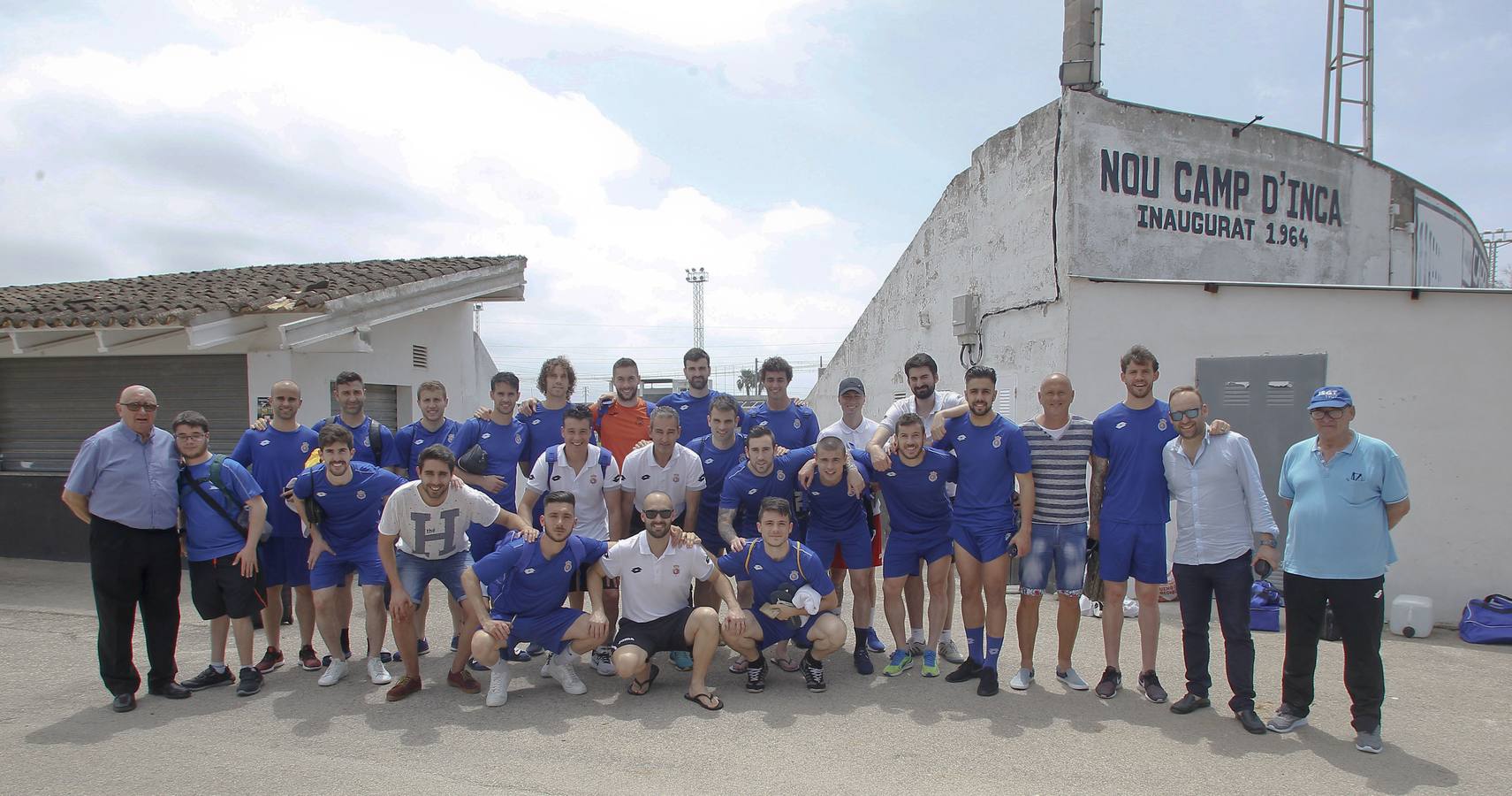 Fotos: La Gimnástica vuela a Mallorca