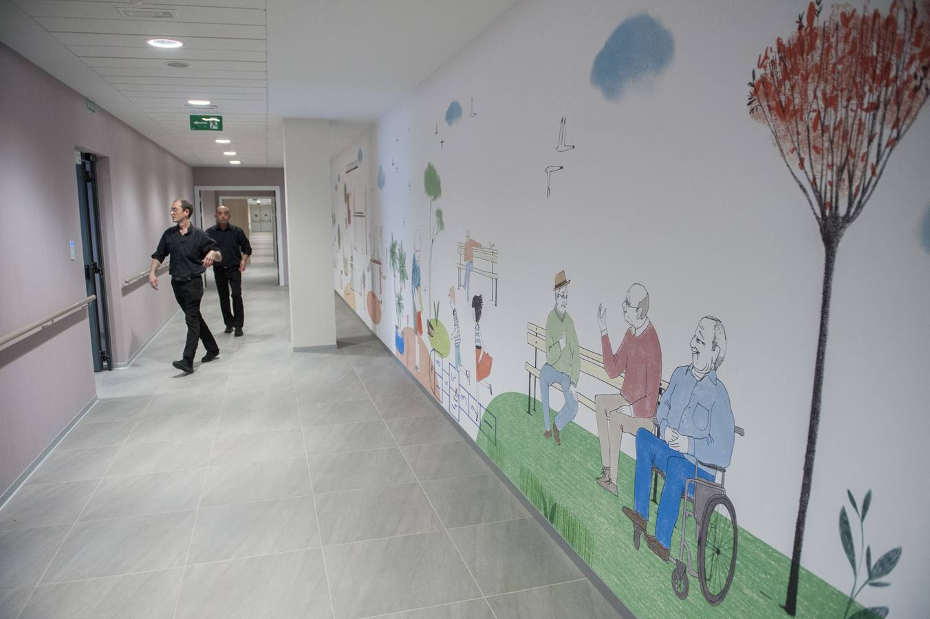 El centro para residentes de avanzada edad amplía sus instalaciones y moderniza su atención geriátrica. Una herencia ha financiado el proyecto