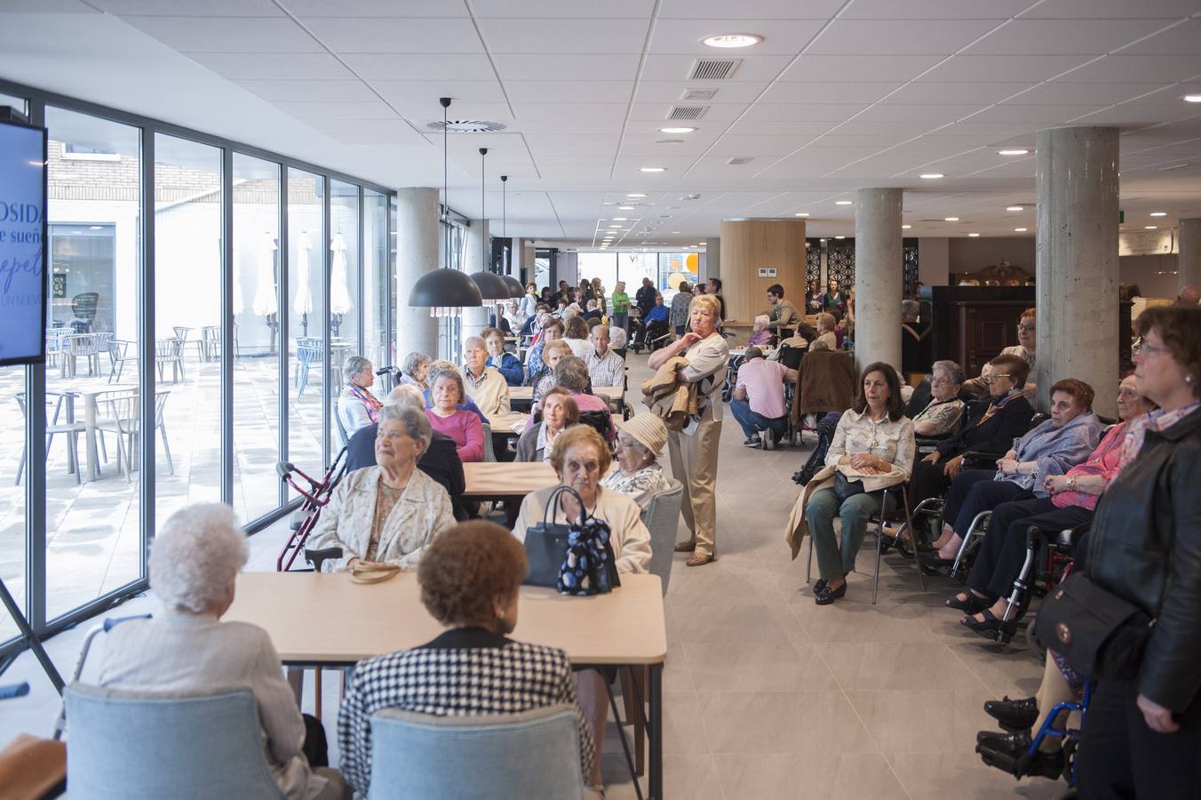 El centro para residentes de avanzada edad amplía sus instalaciones y moderniza su atención geriátrica. Una herencia ha financiado el proyecto