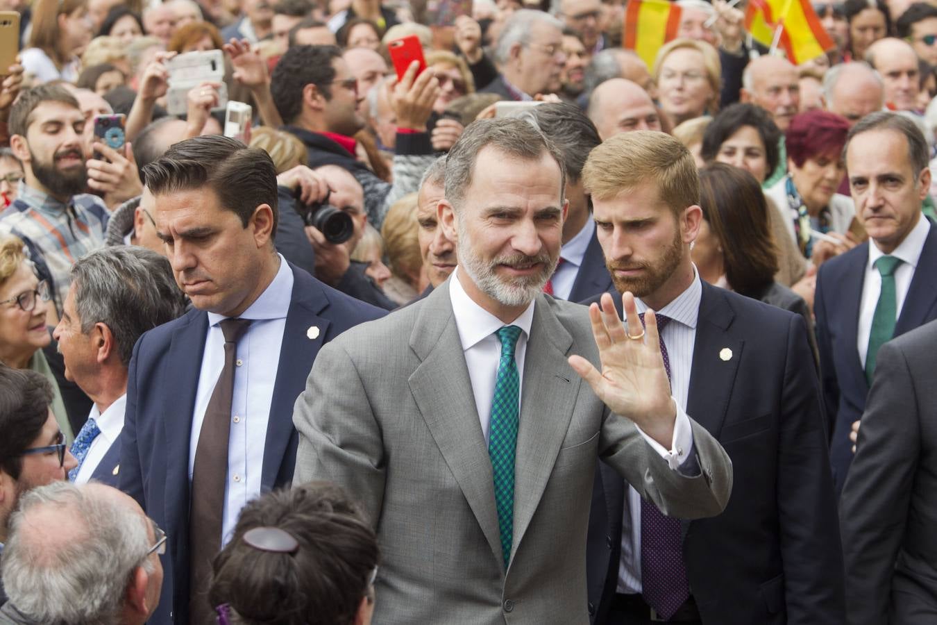 Fotos: Visita del Rey Felipe VI a Reinosa