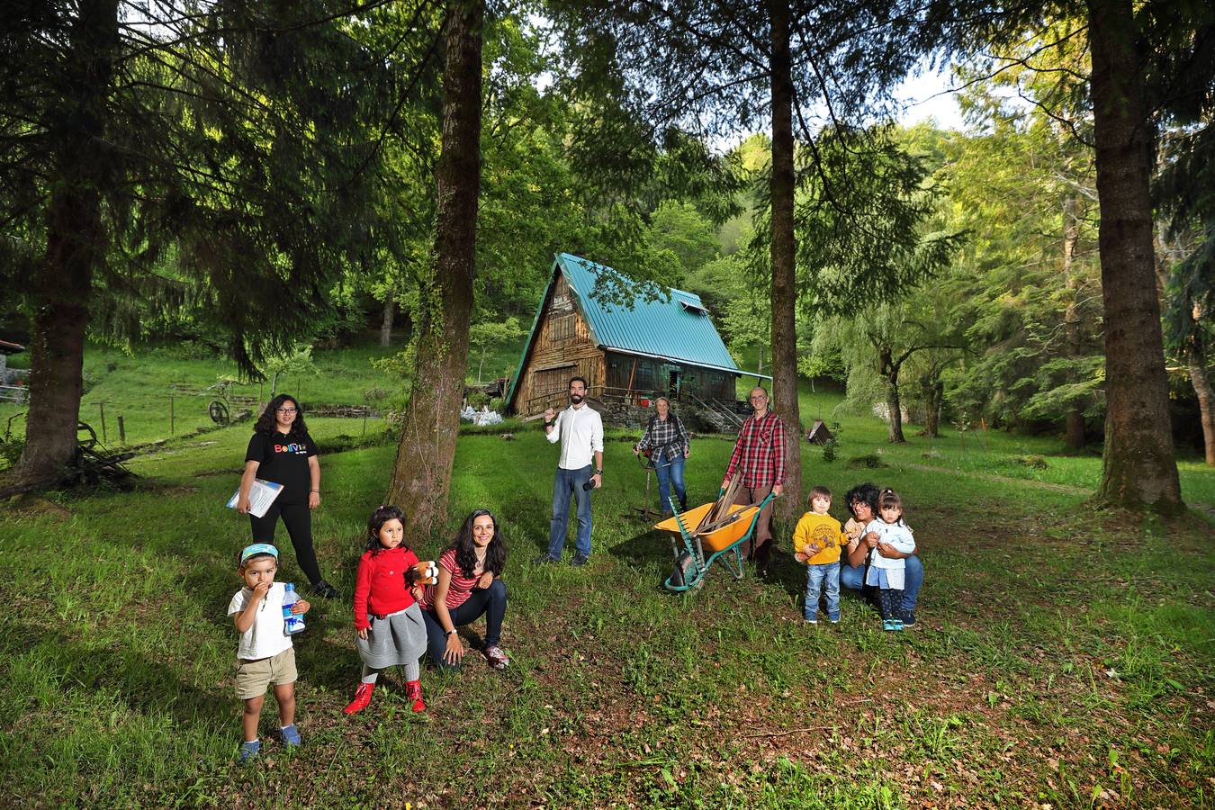 Fotos: La cabaña de los sueños en el bosque de Ucieda