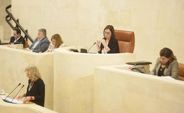 Intervención de la vicepresidenta Díaz Tezanos.