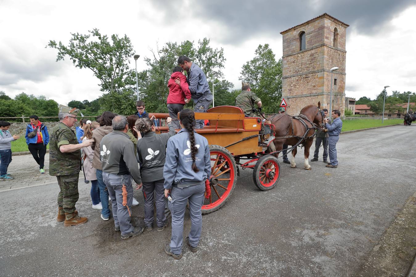 Fotos: Terapia con los caballos de la Yeguada de Ibio