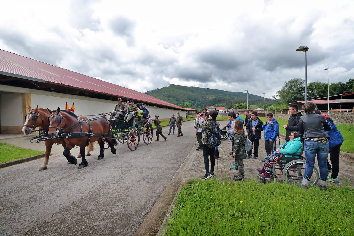 Fotos: Terapia con los caballos de la Yeguada de Ibio