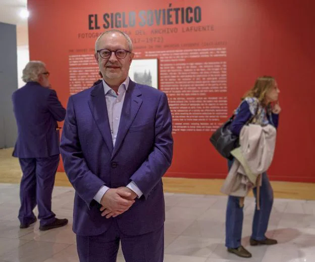 José María Lafuente inauguró el pasado miércoles una muestra de sus fondos en el Círculo de Bellas Artes de Madrid.
