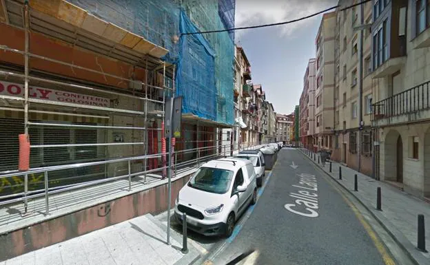 Calle Laredo de Santander, donde han ocurrido los hechos.