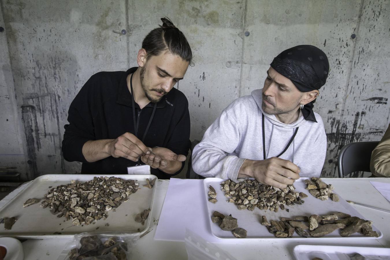 Fotos: Nueva excavación en la Cueva del Pendo
