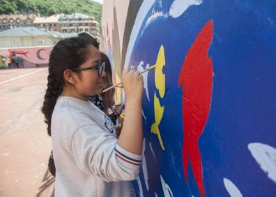 Imagen secundaria 1 - Explosión de arte y color en el Manzanedo