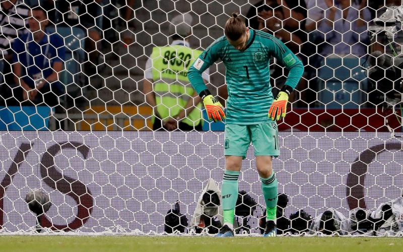 Fotos: El error de De Gea