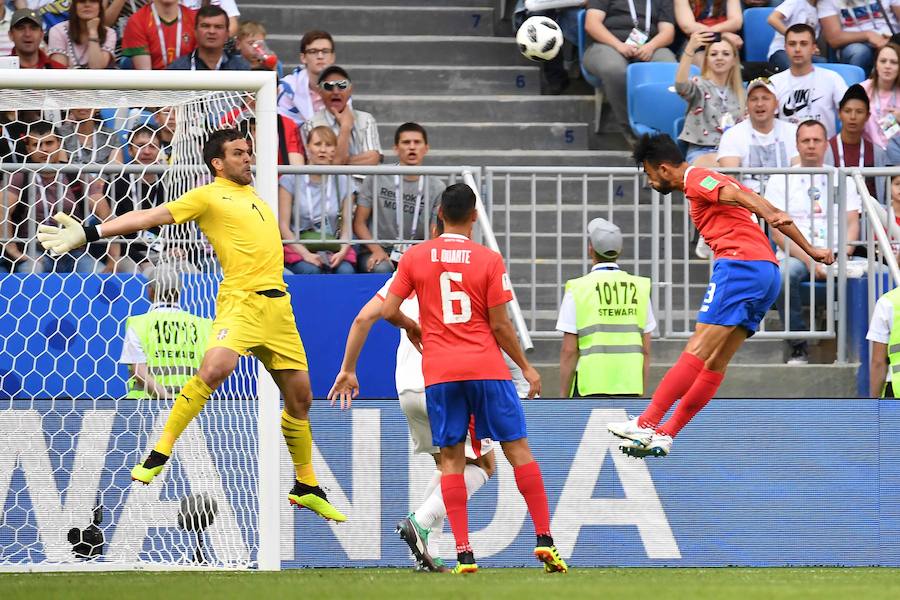 Fotos: Costa Rica - Serbia, en imágenes