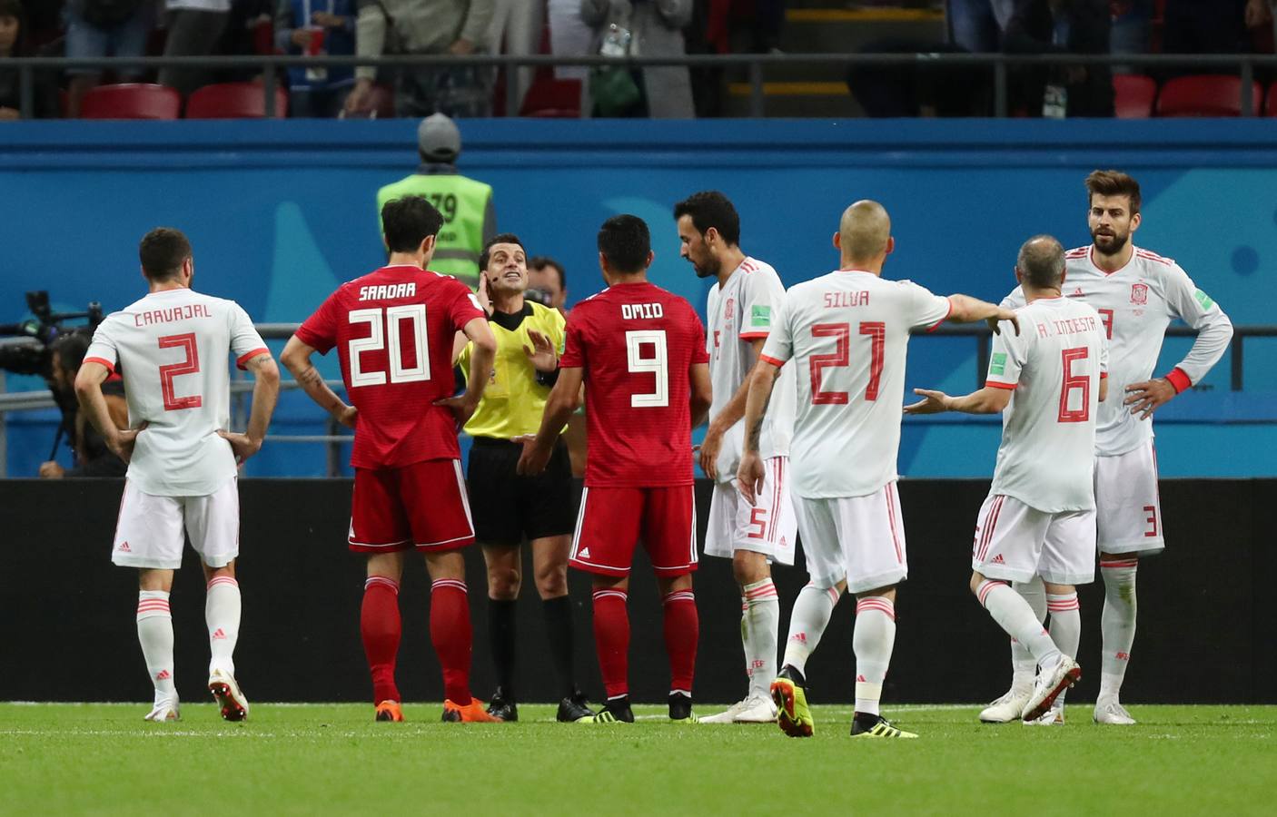 Fotos: Gol anulado a Irán ante España