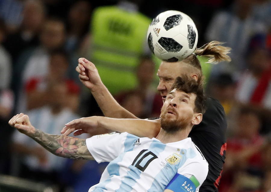 Fotos: Argentina-Croacia, en imágenes