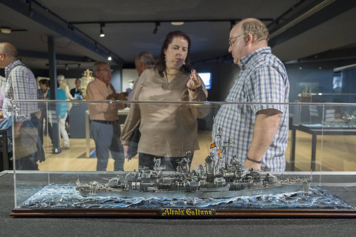Fotos: El Museo Marítimo inaugura una exposición de modelismo naval