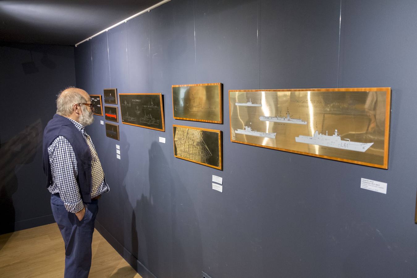 Fotos: El Museo Marítimo inaugura una exposición de modelismo naval