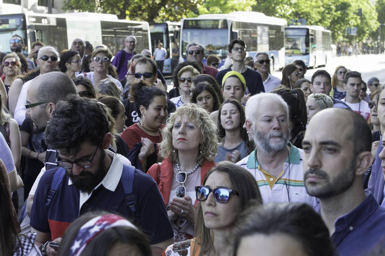 Fotos: Cacerolada en Cantabria contra la libertad de &#039;La Manada&#039;