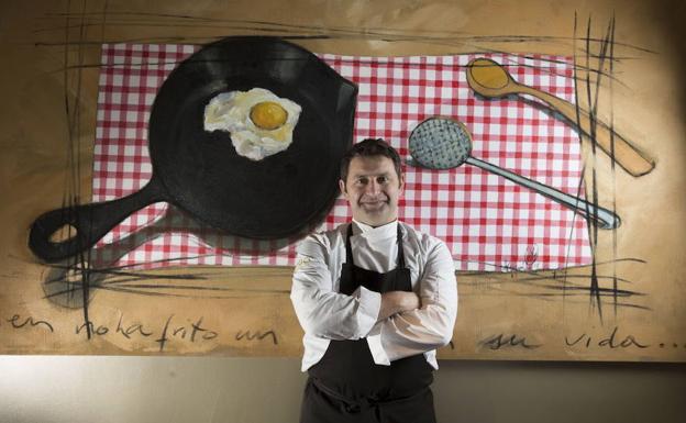 Víctor Martín, chef del restaurante Trigo. ::