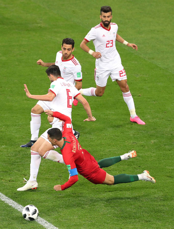 Fotos: Irán-Portugal, en imágenes