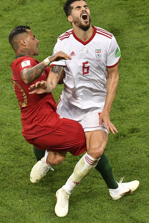 Fotos: Irán-Portugal, en imágenes