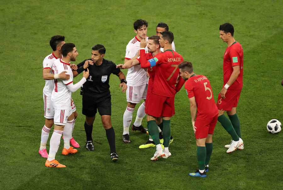 Fotos: Irán-Portugal, en imágenes