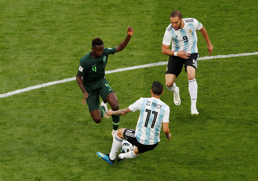 Fotos: Nigeria-Argentina, en imágenes