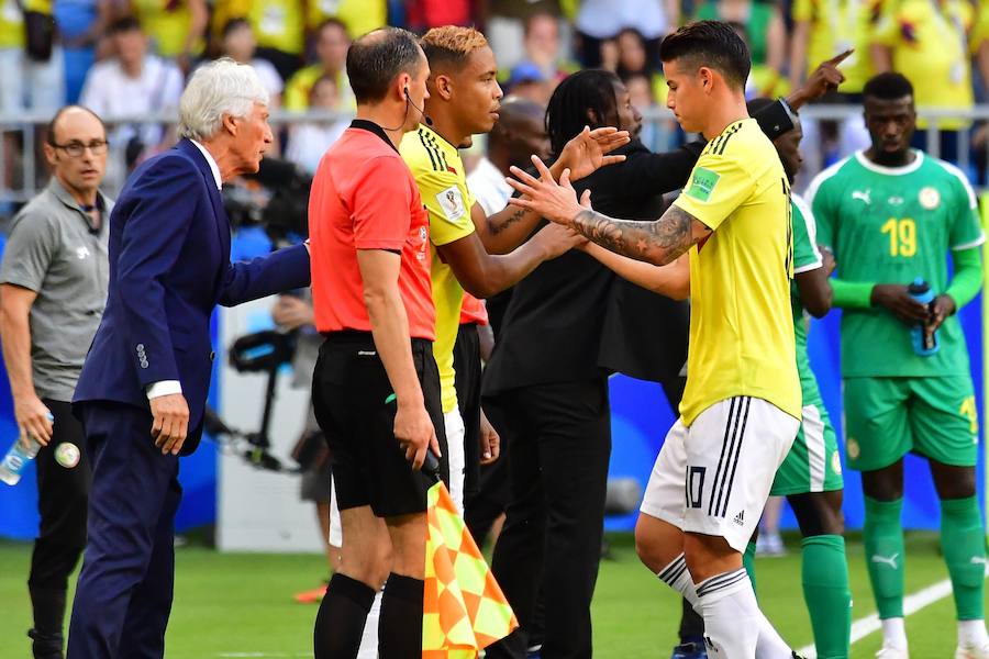 Fotos: Senegal-Colombia, en imágenes