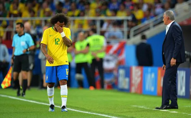 Marcelo, uno de los números 12 del Mundial. 