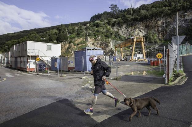 Las obras del subfluvial se encuentran paralizadas desde hace un año y medio. 