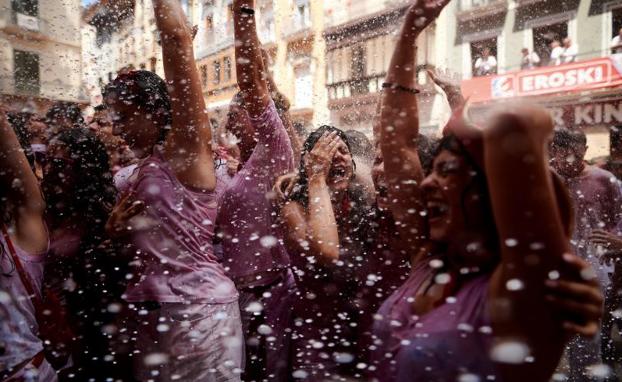 La primera noche sanferminera se salda sin ninguna denuncia por delitos contra la libertad sexual