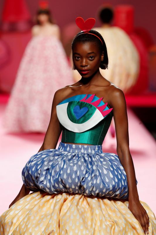 Colección de Agatha Ruiz de la Prada para Primavera/Verano 2019 en la 68 edición de la pasarela Mercedes-Benz Fashion Week Madrid.