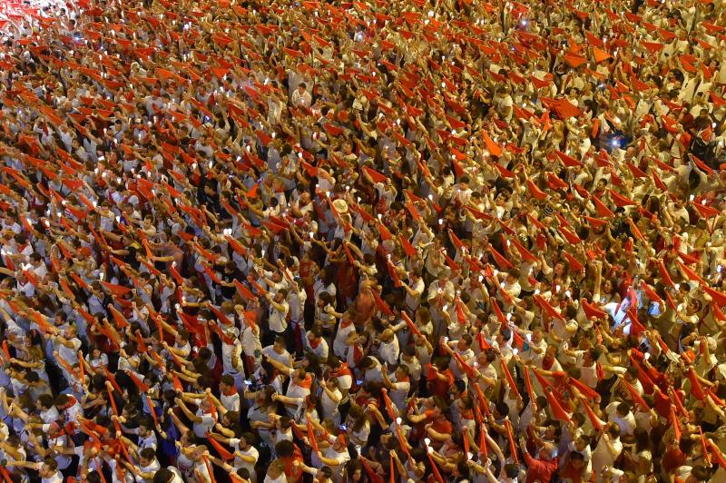 El 'Pobre de Mí' despide un año más las fiestas de San Fermín