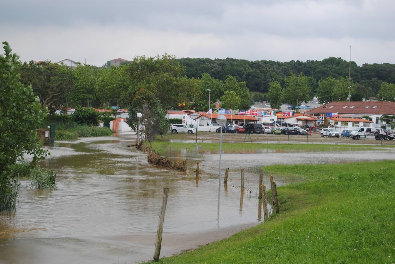 Fotos: Tromba de agua en la zona oriental de Cantabria