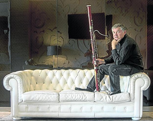 Pascal Gallois participa estos días en el Encuentro de Santander donde imparte clases magistrales y ofrece conciertos.