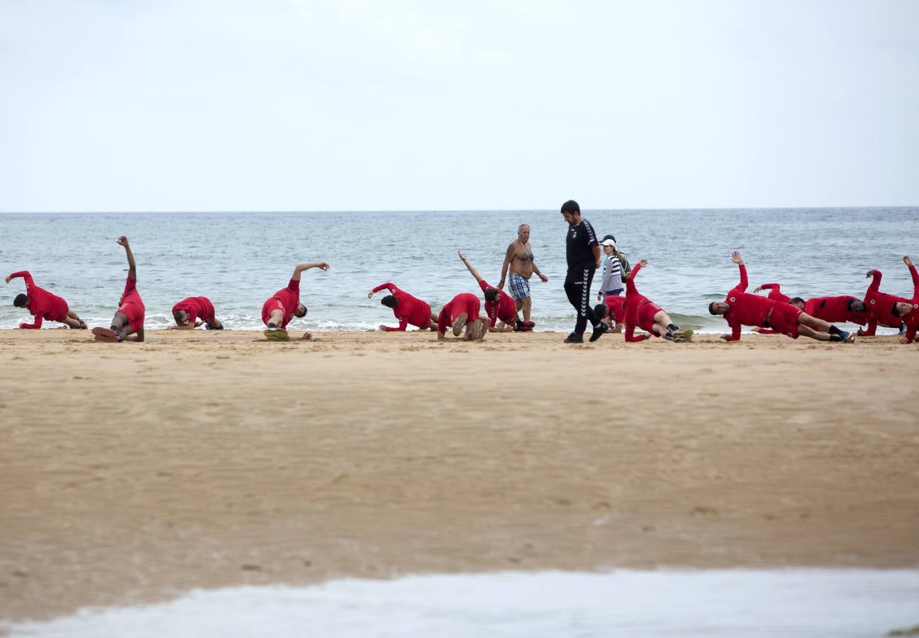 Fotos: El Racing entrena en la Segunda de El Sardinero