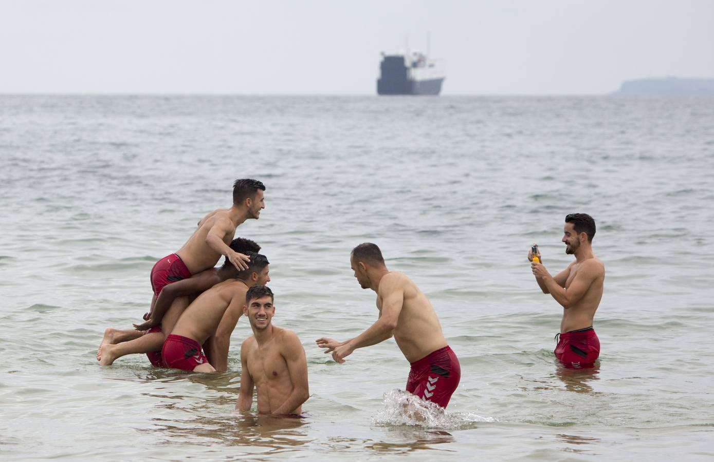 Fotos: El Racing entrena en la Segunda de El Sardinero